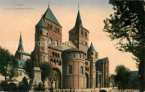 AK / Ansichtskarte Trier Dom und Liebfrauenkirche Kat. Trier