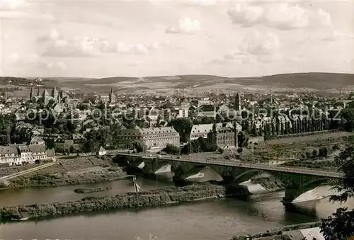 AK / Ansichtskarte Trier Panorama Moselbruecke Kat. Trier