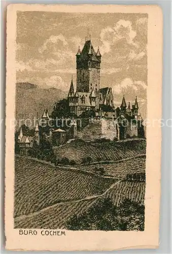 AK / Ansichtskarte Cochem Mosel Burg Kat. Cochem