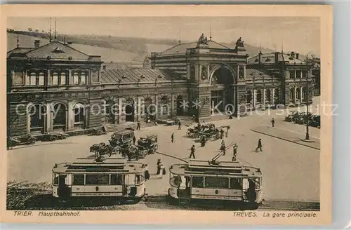 AK / Ansichtskarte Trier Hauptbahnhof  Kat. Trier