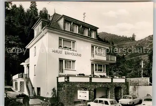 AK / Ansichtskarte Cochem Mosel Pension Haus Erholung Kat. Cochem