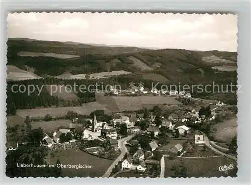 AK / Ansichtskarte Lieberhausen Fliegeraufnahme Kat. Gummersbach