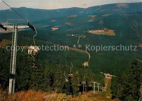 AK / Ansichtskarte Sessellift Arber Bayerischer Wald  Kat. Bahnen