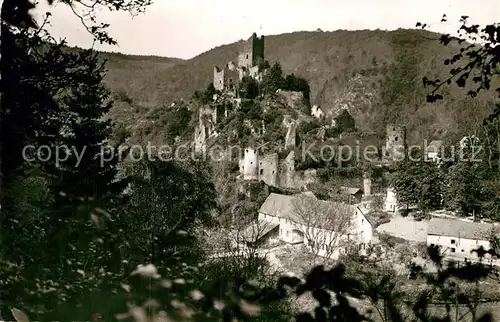 AK / Ansichtskarte Manderscheid Eifel Niederburg Kat. Manderscheid