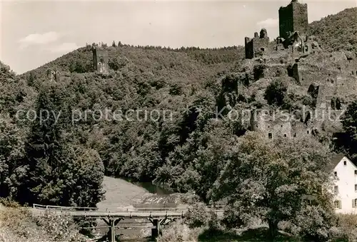 AK / Ansichtskarte Manderscheid Eifel Beide Burgen Kat. Manderscheid