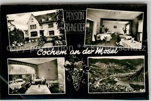 AK / Ansichtskarte Cochem Mosel Pension Schneider  Kat. Cochem