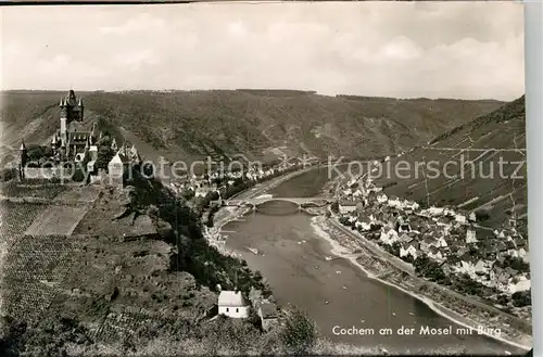 AK / Ansichtskarte Cochem Mosel Panorama  Kat. Cochem