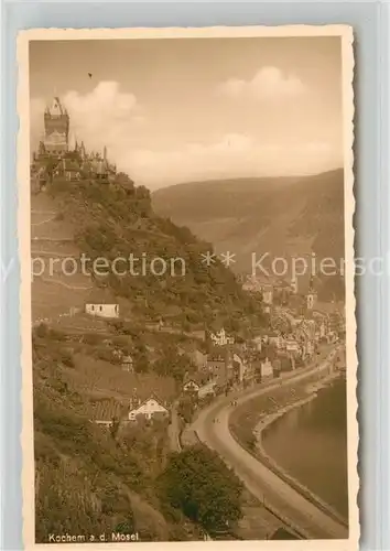 AK / Ansichtskarte Cochem Mosel Teilansicht  Kat. Cochem