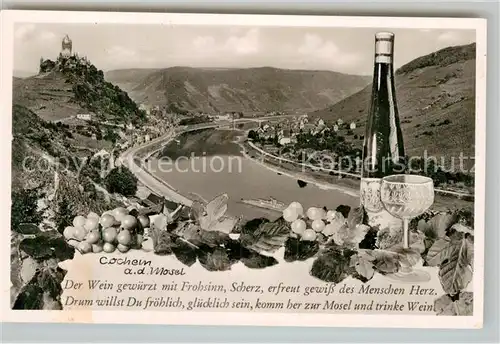 AK / Ansichtskarte Cochem Mosel Panorama  Kat. Cochem