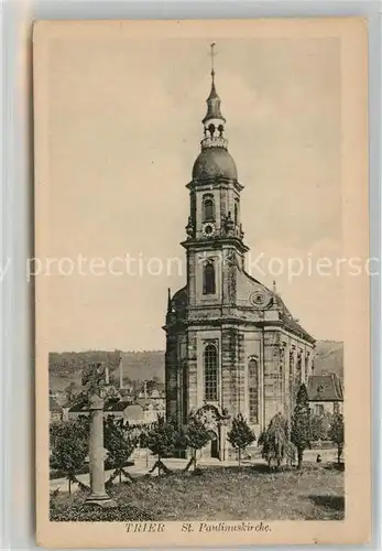 AK / Ansichtskarte Trier St Paulinuskirche Kat. Trier