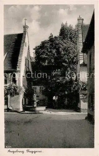 AK / Ansichtskarte Augsburg Fuggerei Bromsilber Imitation Kat. Augsburg