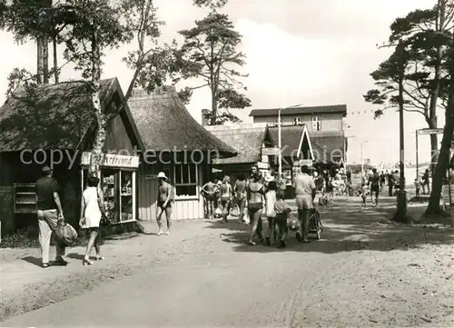 AK / Ansichtskarte Prerow Ostseebad Weg zum Strand Kat. Darss