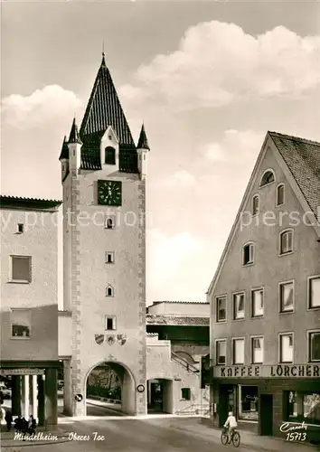 AK / Ansichtskarte Mindelheim Oberes Tor Kat. Mindelheim