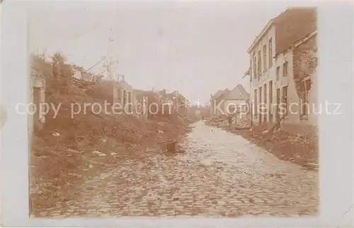 AK / Ansichtskarte Dixmude Ruine Kat. 