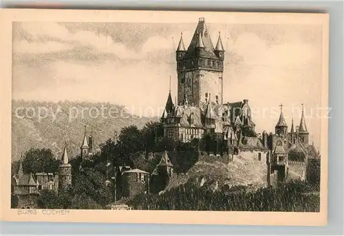 AK / Ansichtskarte Cochem Mosel Burg Kat. Cochem