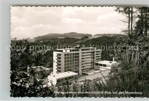 AK / Ansichtskarte Manderscheid Eifel Eifelsanatorium Kat. Manderscheid