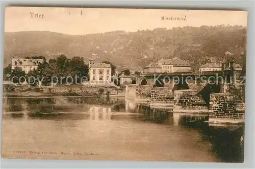 AK / Ansichtskarte Trier Moselbruecke Kat. Trier