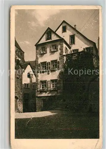 AK / Ansichtskarte Beilstein Mosel Jugendherberge Kat. Beilstein