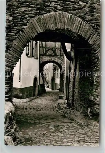 AK / Ansichtskarte Beilstein Mosel Noerdliches Stadttor Kat. Beilstein