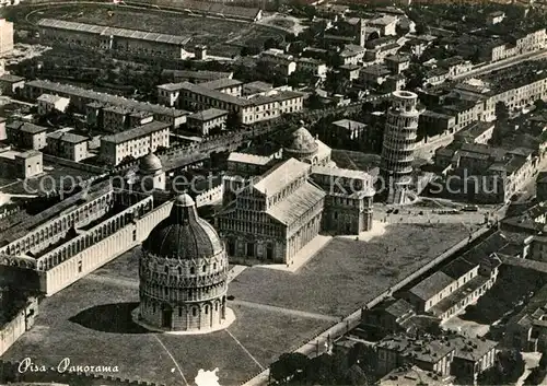 AK / Ansichtskarte Pisa Schiefe Turm Dom Platz Fliegeraufnahme Kat. Pisa