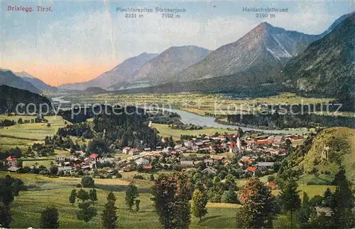 AK / Ansichtskarte Brixlegg Tirol Flechterspitze Stanserjoch Haldachstellwand Kat. Brixlegg