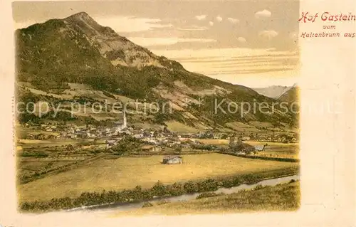 AK / Ansichtskarte Hofgastein Panorama Blick vom Kaltenbrunn Kat. Bad Hofgastein