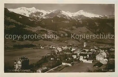 AK / Ansichtskarte Hofgastein Panorama Kat. Bad Hofgastein