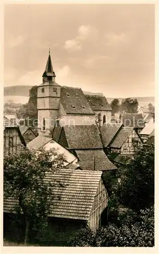 AK / Ansichtskarte Gottsbueren Evangelische Kirche  Kat. Trendelburg