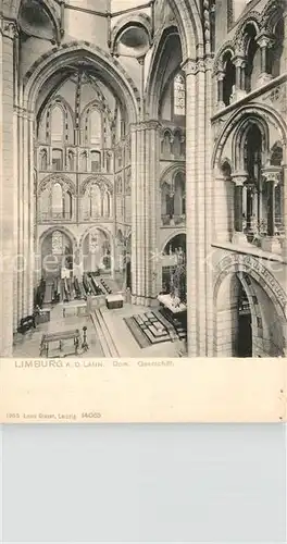 AK / Ansichtskarte Limburg Lahn Dom Querschiff Kat. Limburg a.d. Lahn