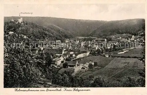 AK / Ansichtskarte Helmarshausen Diemeltal Kruckenburg Kat. Bad Karlshafen