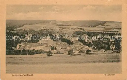 AK / Ansichtskarte Langenschwalbach Totalansicht Kat. Bad Schwalbach