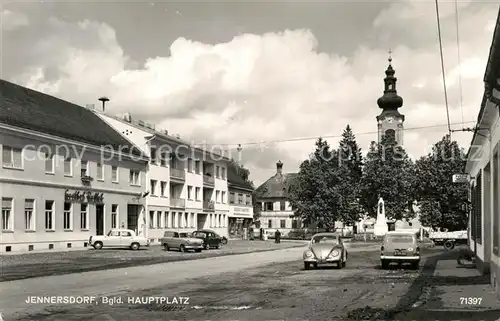 AK / Ansichtskarte Jennersdorf Hauptplatz Kat. Jennersdorf