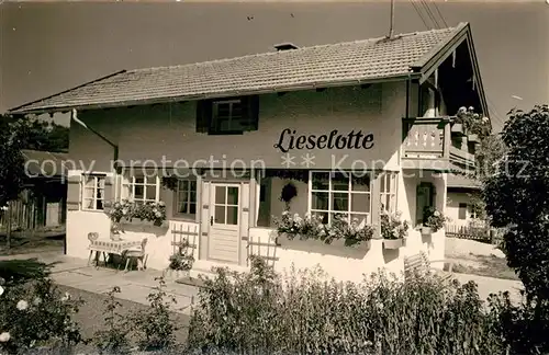 AK / Ansichtskarte Mittenwald Bayern Haus Lieselotte  Kat. Mittenwald