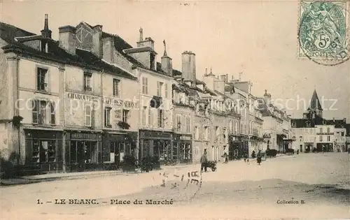 AK / Ansichtskarte Le Blanc Mesnil Seine Saint Denis Place du Marche Kat. Le Blanc Mesnil