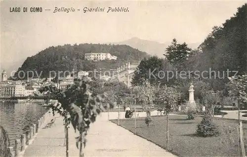 AK / Ansichtskarte Bellagio Lago di Como Giardini Pubblici Gaerten Comer See