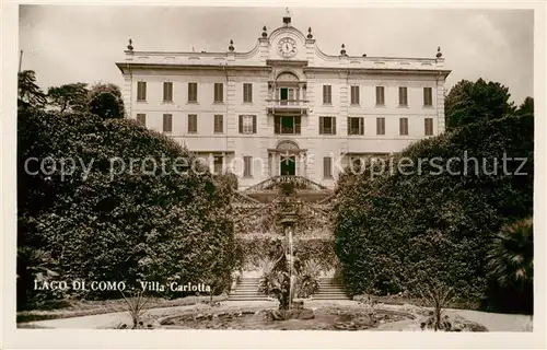 AK / Ansichtskarte Tremezzo Lago di Como Villa Carlotta am Comer See Kat. 