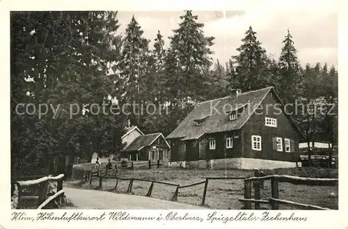 AK / Ansichtskarte Wildemann Spiegeltaler Zechenhaus Kat. Wildemann Harz