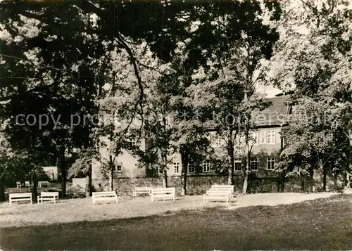 AK / Ansichtskarte Stadtlengsfeld SV Diaet Sanatorium Kat. Stadtlengsfeld