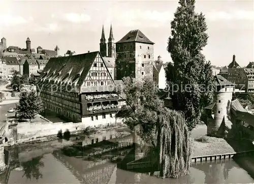 AK / Ansichtskarte Nuernberg Am Henkersteg Kat. Nuernberg