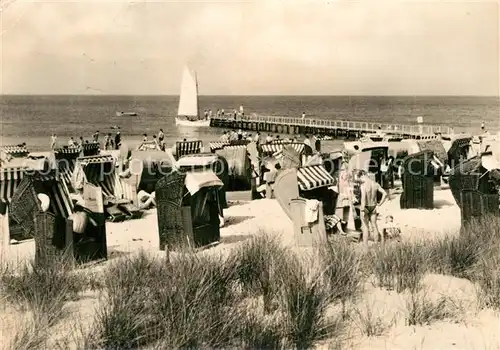 AK / Ansichtskarte Kuehlungsborn Ostseebad Seebruecke Kat. Kuehlungsborn