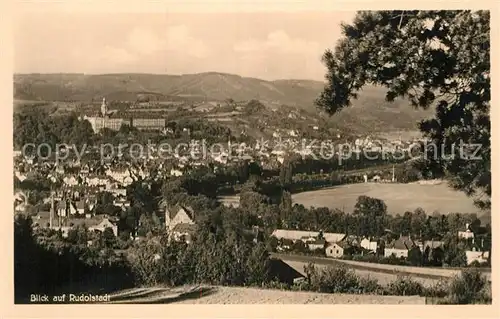 AK / Ansichtskarte Thueringen Region Panorama Rudolfstadt Kat. Erfurt