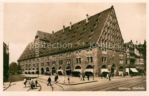 AK / Ansichtskarte Nuernberg Mauthalle Kat. Nuernberg