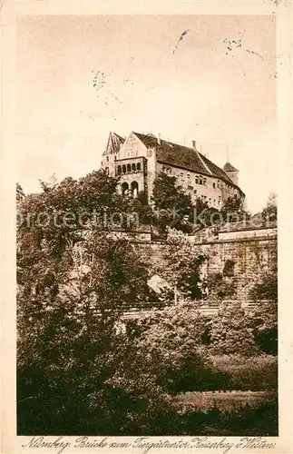 AK / Ansichtskarte Nuernberg Burg Kat. Nuernberg