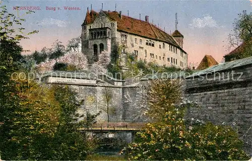 AK / Ansichtskarte Nuernberg Burg Kat. Nuernberg