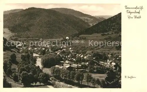 AK / Ansichtskarte Sitzendorf Thueringen Panorama Kat. Sitzendorf Schwarzatal