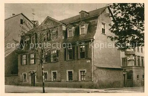 AK / Ansichtskarte Weimar Thueringen Schillerhaus Kat. Weimar