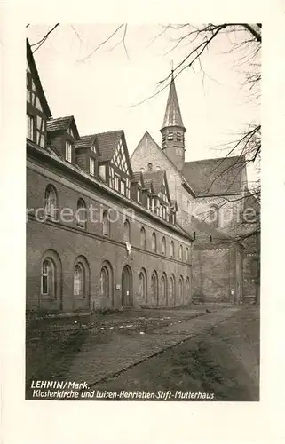 AK / Ansichtskarte Lehnin Klosterkirche Luisen Henrietten Stift Mutterhaus Kat. Kloster Lehnin