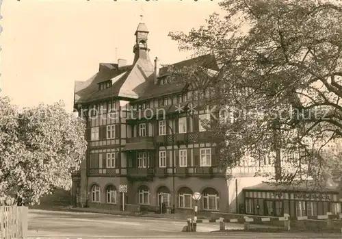 AK / Ansichtskarte Schwarzburg Thueringer Wald Reichsbahn Erholungsheim Ernst Thaelmann  Kat. Schwarzburg