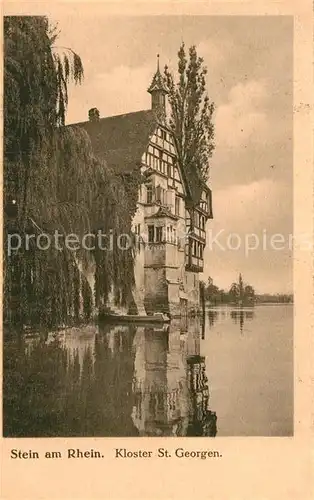 AK / Ansichtskarte Stein Rhein Kloster St Georgen Kat. Stein Rhein