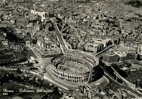 AK / Ansichtskarte Roma Rom Colosseo dall aereo Kat. 